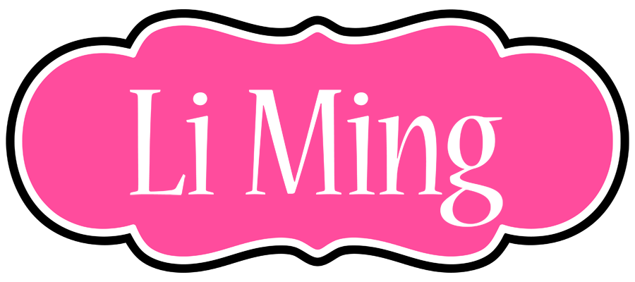 Li Ming invitation logo